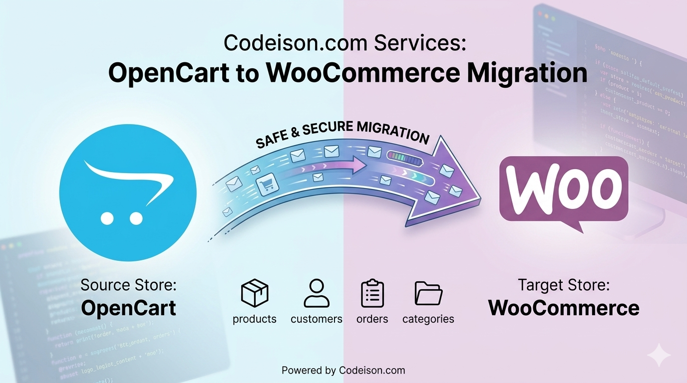 OpenCart to WooCommerce Migration