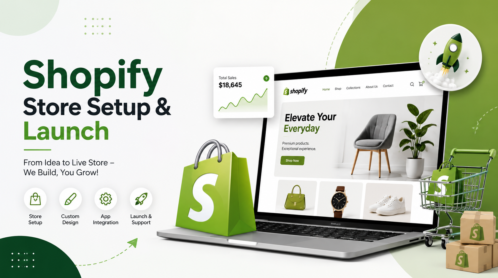 Shopify Store Setup & Launch