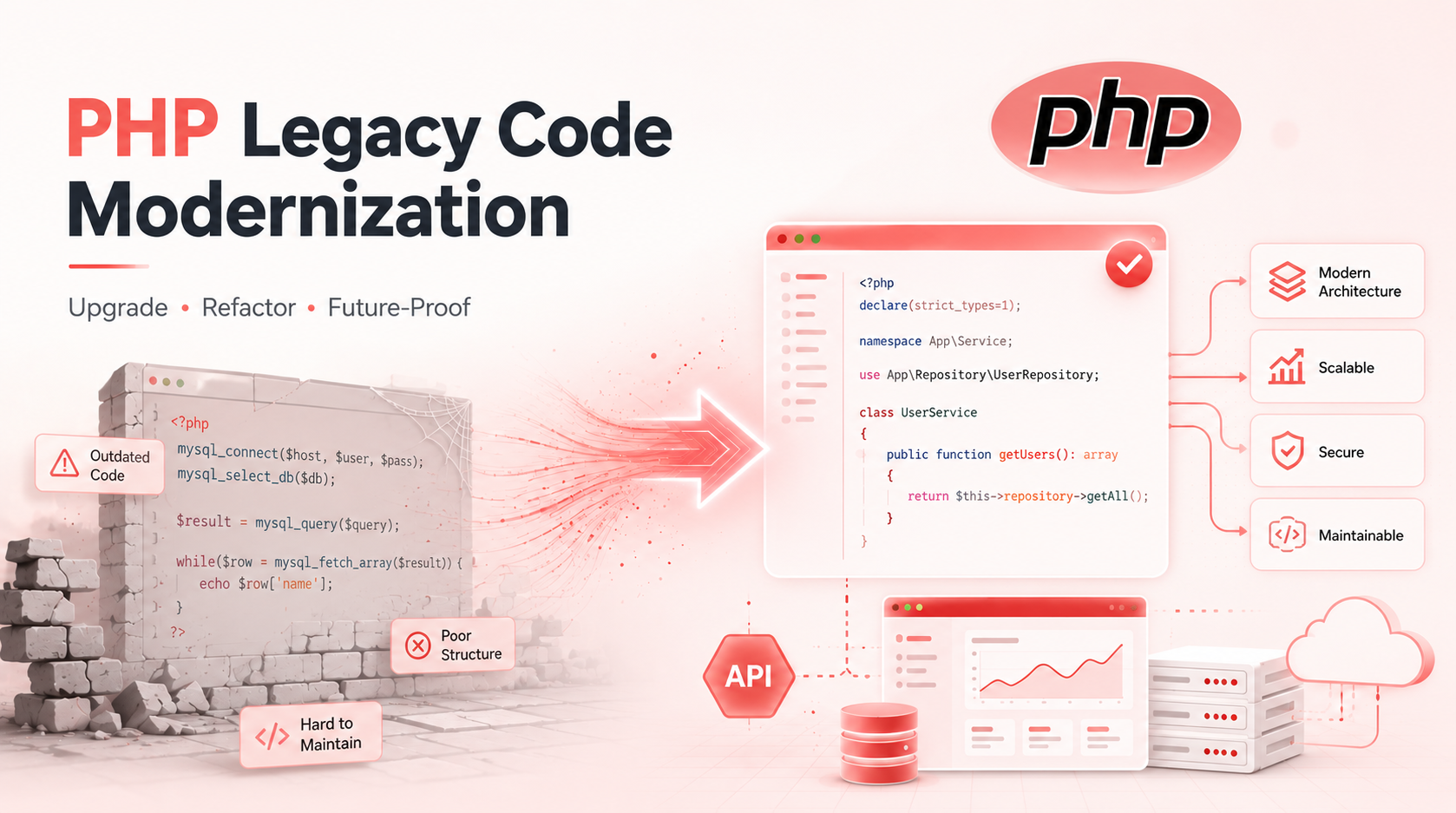 PHP Legacy Code Modernization